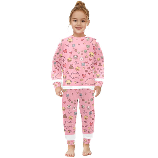 PyjaLong Émojis Fille LumeraKids - LumeraKids