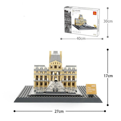 World Famous Architecture Street View Small Particle Assembling Building Blocks - 0 - LumeraKids