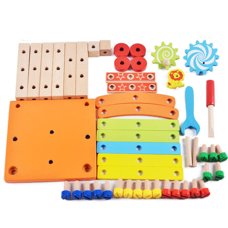 Children's Chair Building Block Toys - 0 - LumeraKids