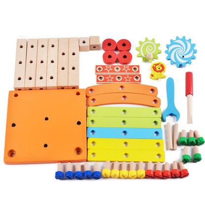 Children's Chair Building Block Toys - 0 - LumeraKids