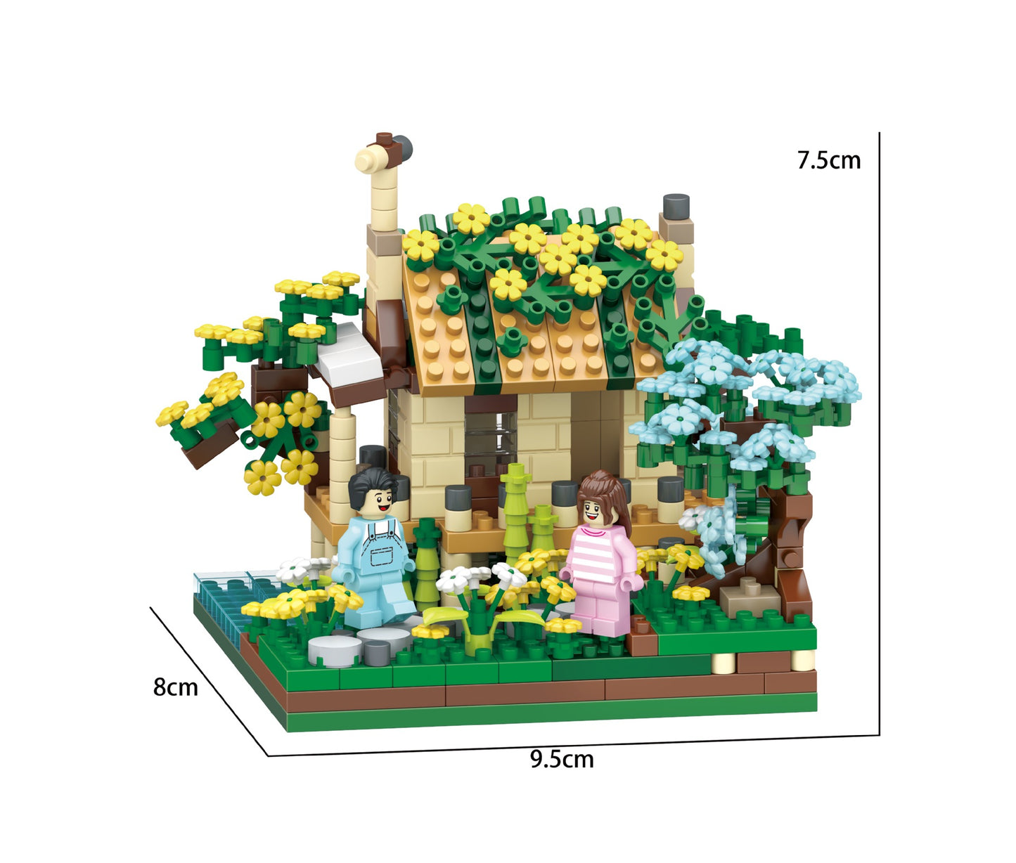 Micro-granular Building Blocks Diy Scenic Building Toys - 0 - LumeraKids