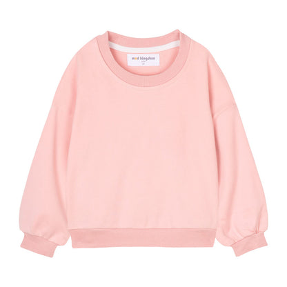 Sweat Col Rond Filles | 100% Coton | Motifs Colorés & Rayures