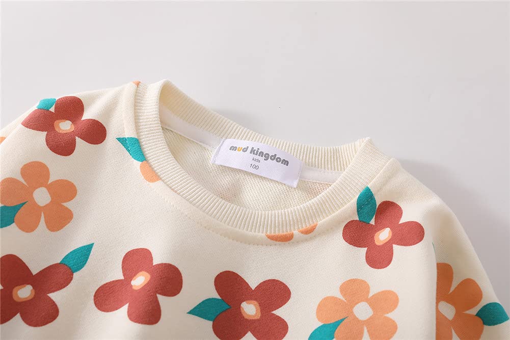 Sweat Col Rond Filles | 100% Coton | Motifs Colorés & Rayures