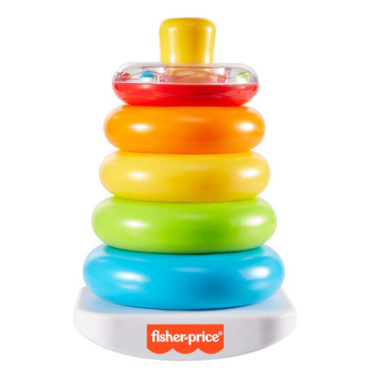 Fisher-Price Rock-a-Stack — Anneaux À Empiler, Base Culbuto | Dès 6 Mois