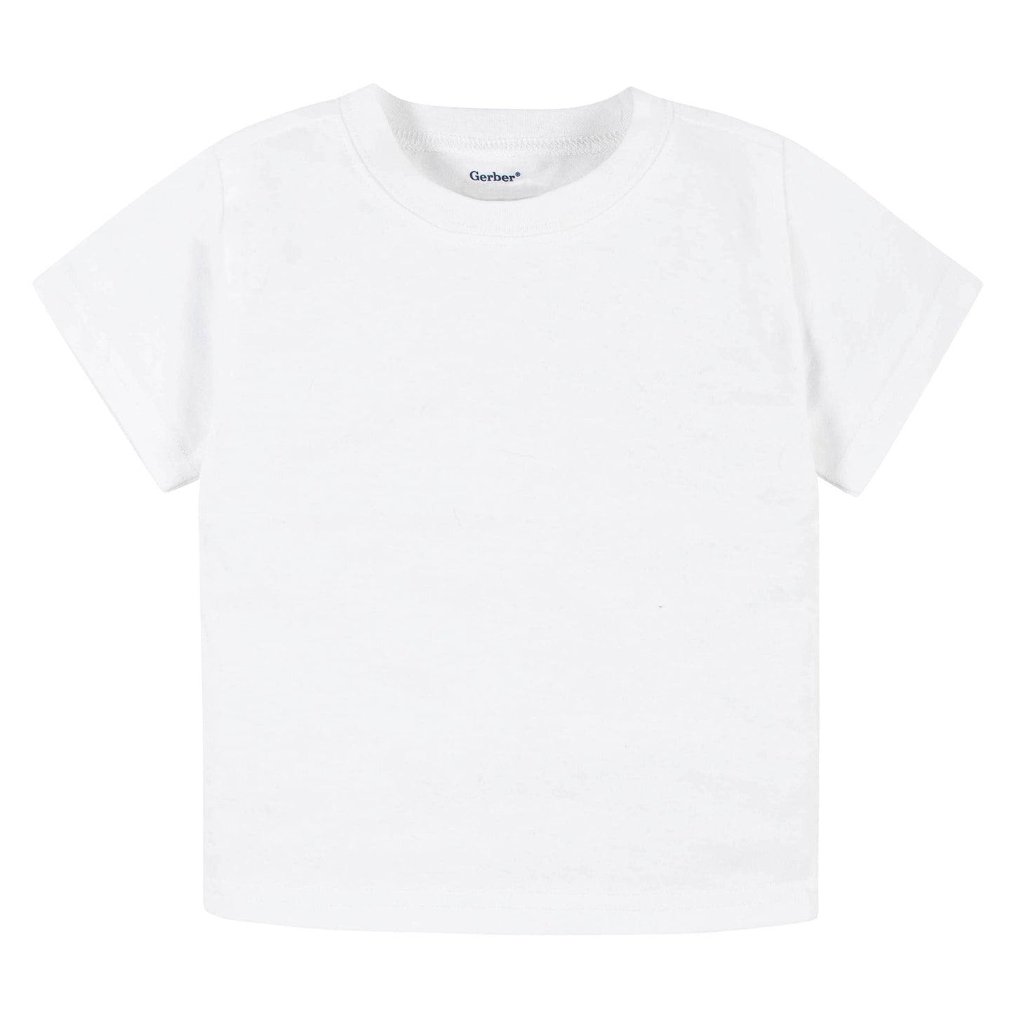 T-shirts Bébé Gerber — Lot de 5 | 100% Coton | 12 Mois à 5T