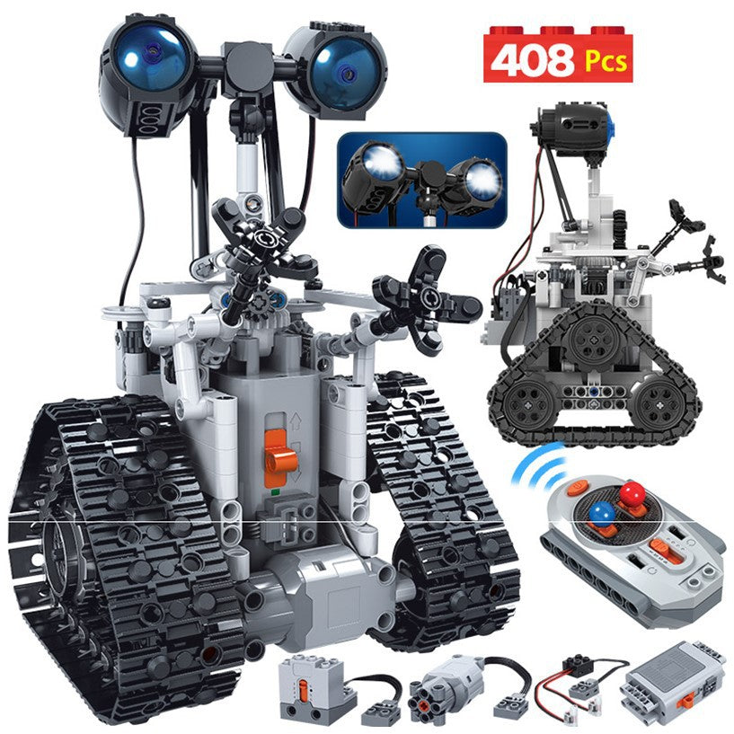 Robot electric block control block boy toy building blocks - 0 - LumeraKids