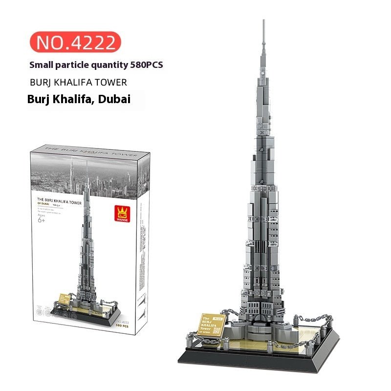 World Famous Architecture Street View Small Particle Assembling Building Blocks - 0 - LumeraKids