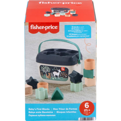 Fisher-Price Blocs Empilables Bébé — 10 Formes à Trier | Dès 6 Mois - LumeraKids