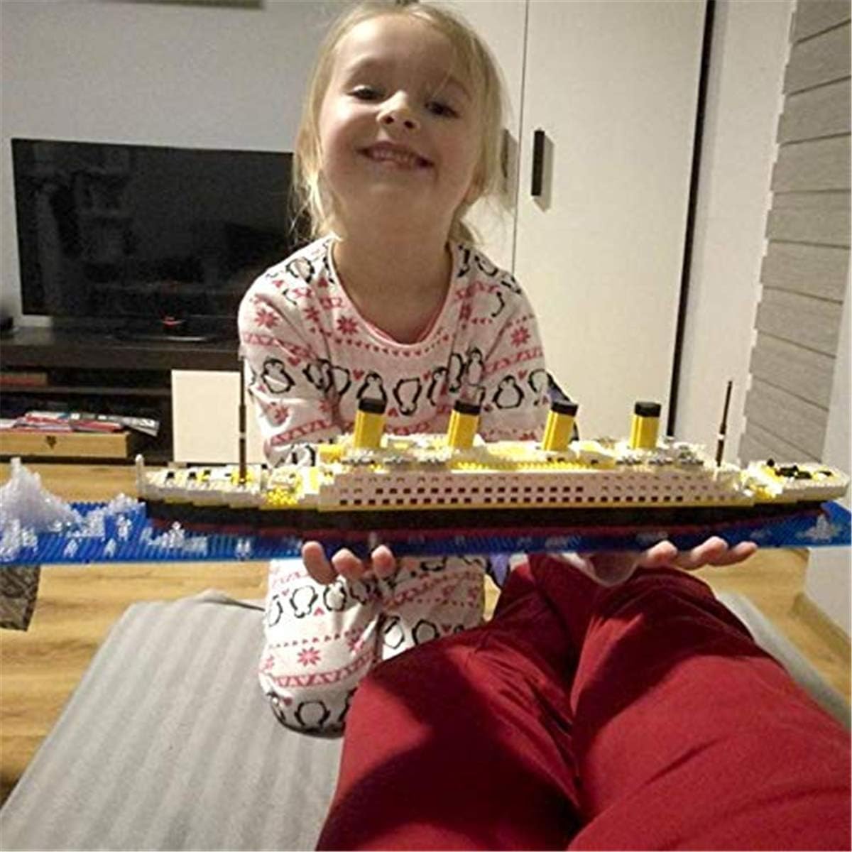 BIDIUTOY Titanic – Maquette en micro-briques | 1860 pièces | Puzzle 3D éducatif - LumeraKids