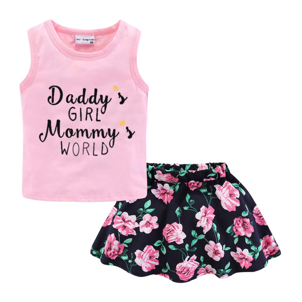 Ensemble 2 Pièces Fille | Haut + Short | Col Dentelle Floral | Coton | 12 mois à 10 ans