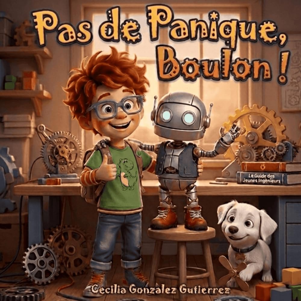 Pas de panique, Boulon !: Un livre illustré STEM sur la persévérance, l'esprit d'équipe et l'éveil scientifique.