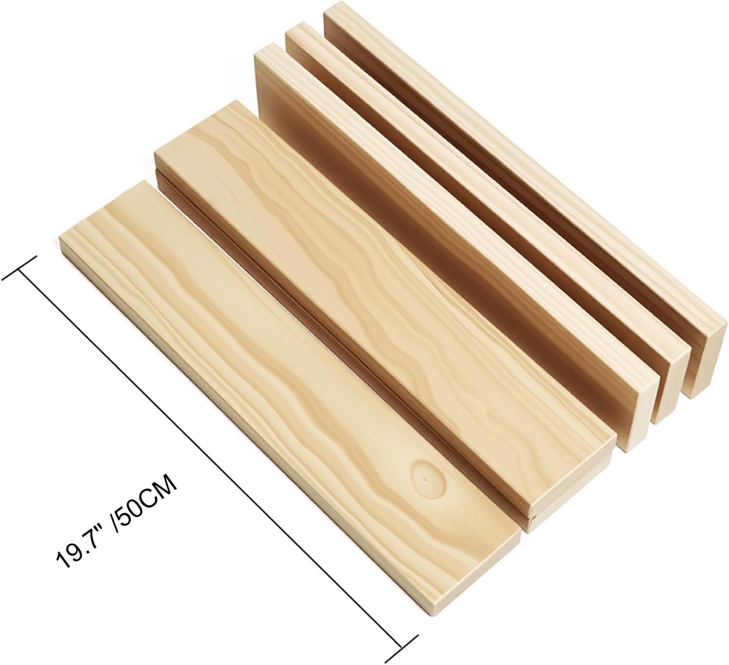 Blocs de construction géants Archimedes – Ensemble STEM XXL en bois naturel (32 pcs, 50 cm) pour enfants 3-8 ans - LumeraKids