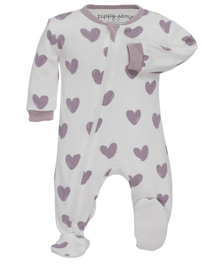 Pyjama Bébé ZippyJamz – Coton Bio GOTS | Double Fermeture Éclair