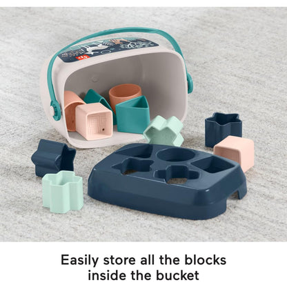 Fisher-Price Blocs Empilables Bébé — 10 Formes à Trier | Dès 6 Mois - LumeraKids