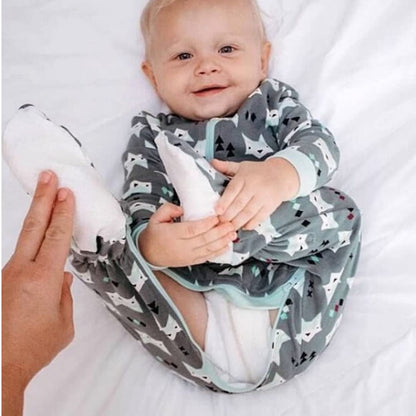 Pyjama Bébé ZippyJamz – Coton Bio GOTS | Double Fermeture Éclair