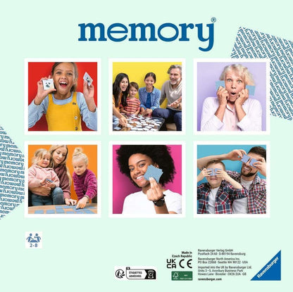 Ravensburger Memory Junior — 64 Tuiles, Images du Quotidien, 2-8 Joueurs | Dès 3 Ans