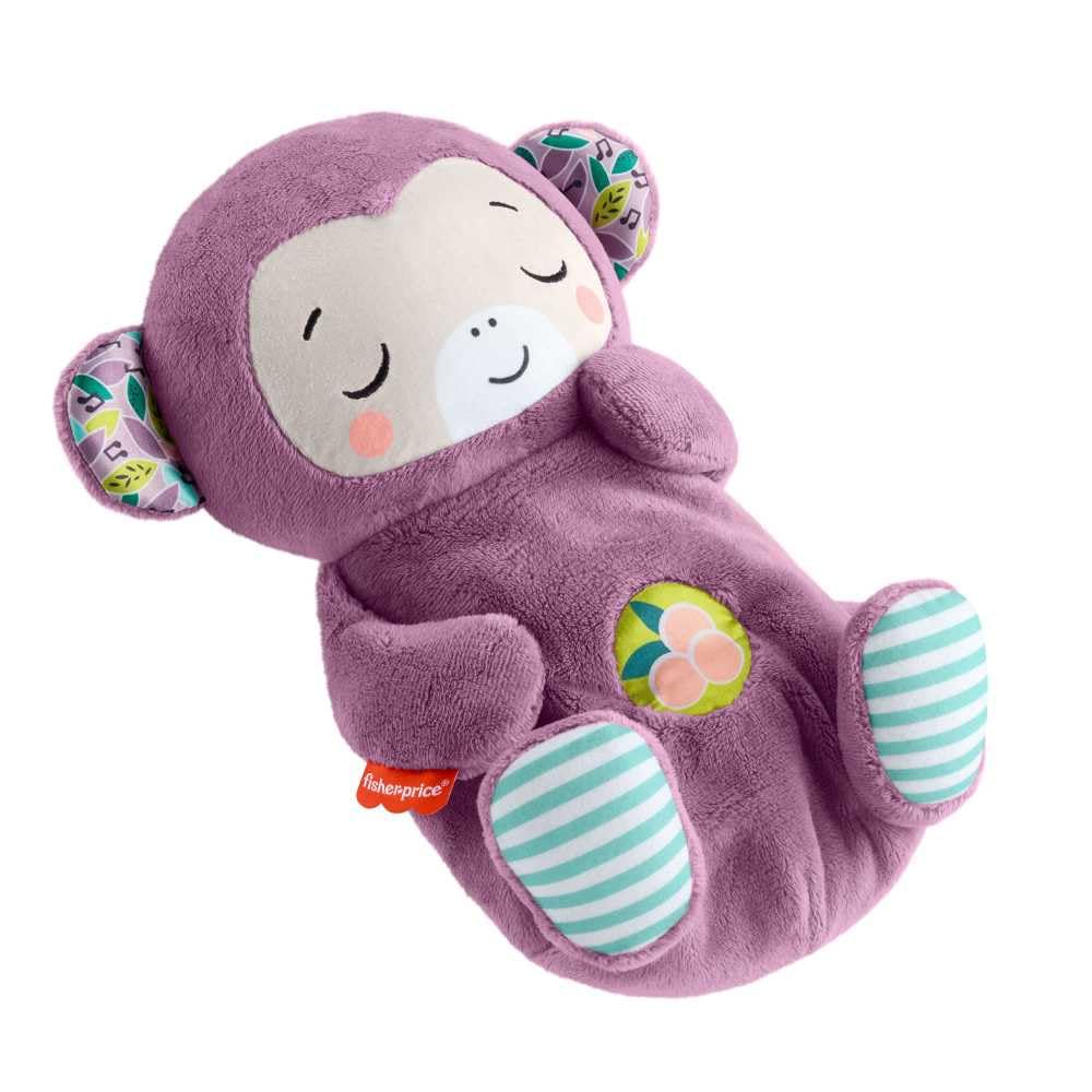 Fisher-Price Loutre Apaisante avec Mouvements Respiratoires — Machine à Sons, Lumières & Musique Douce pour Nouveau-Nés