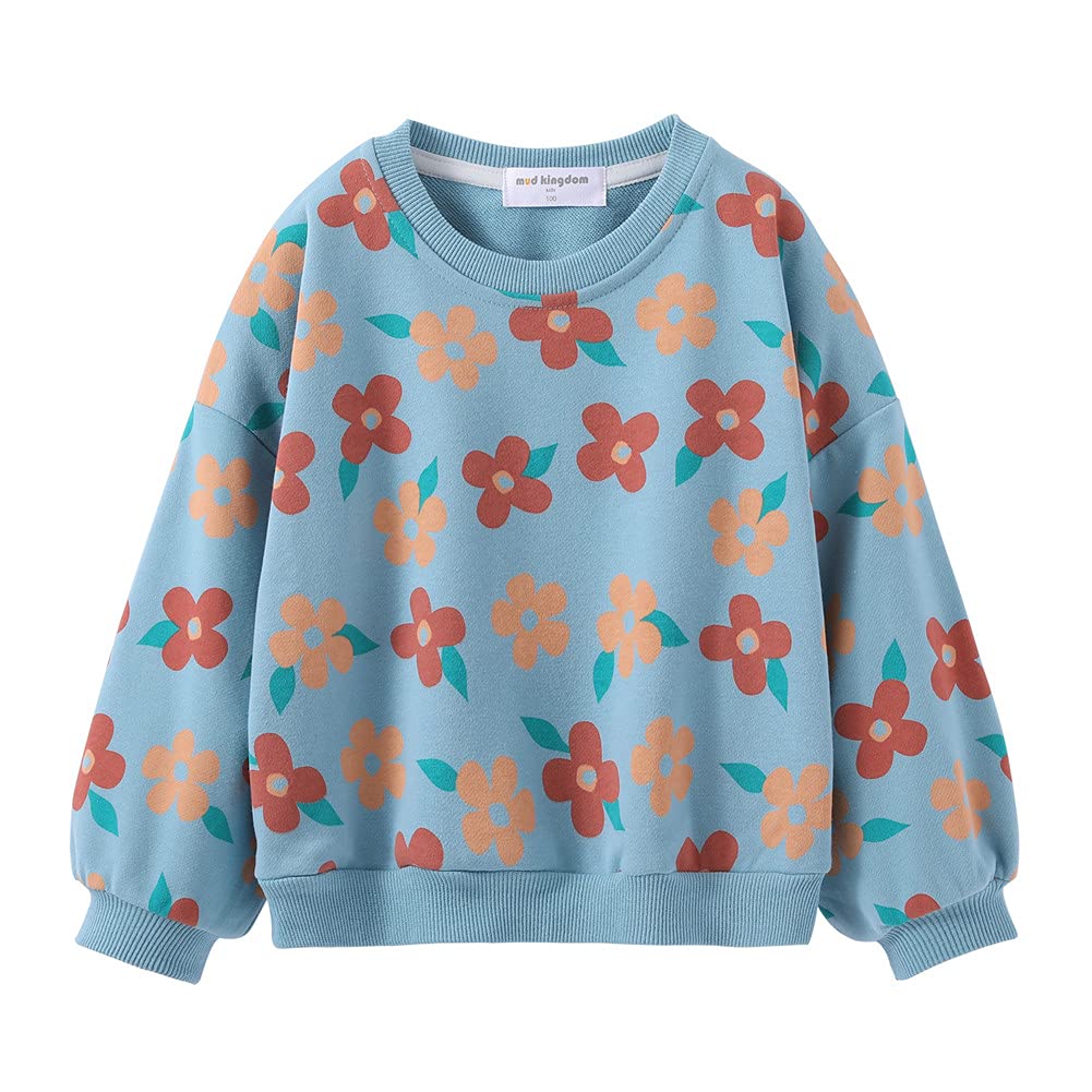 Sweat Col Rond Filles | 100% Coton | Motifs Colorés & Rayures
