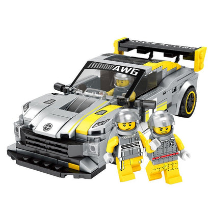 Big Gift Box Racing Building Blocks Boy Toy - 0 - LumeraKids