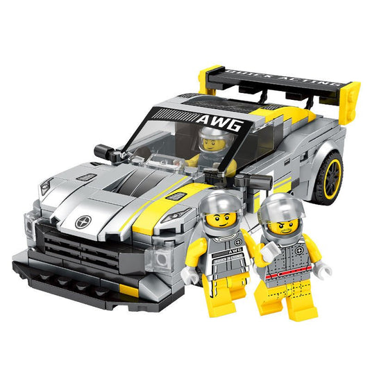 Big Gift Box Racing Building Blocks Boy Toy - 0 - LumeraKids