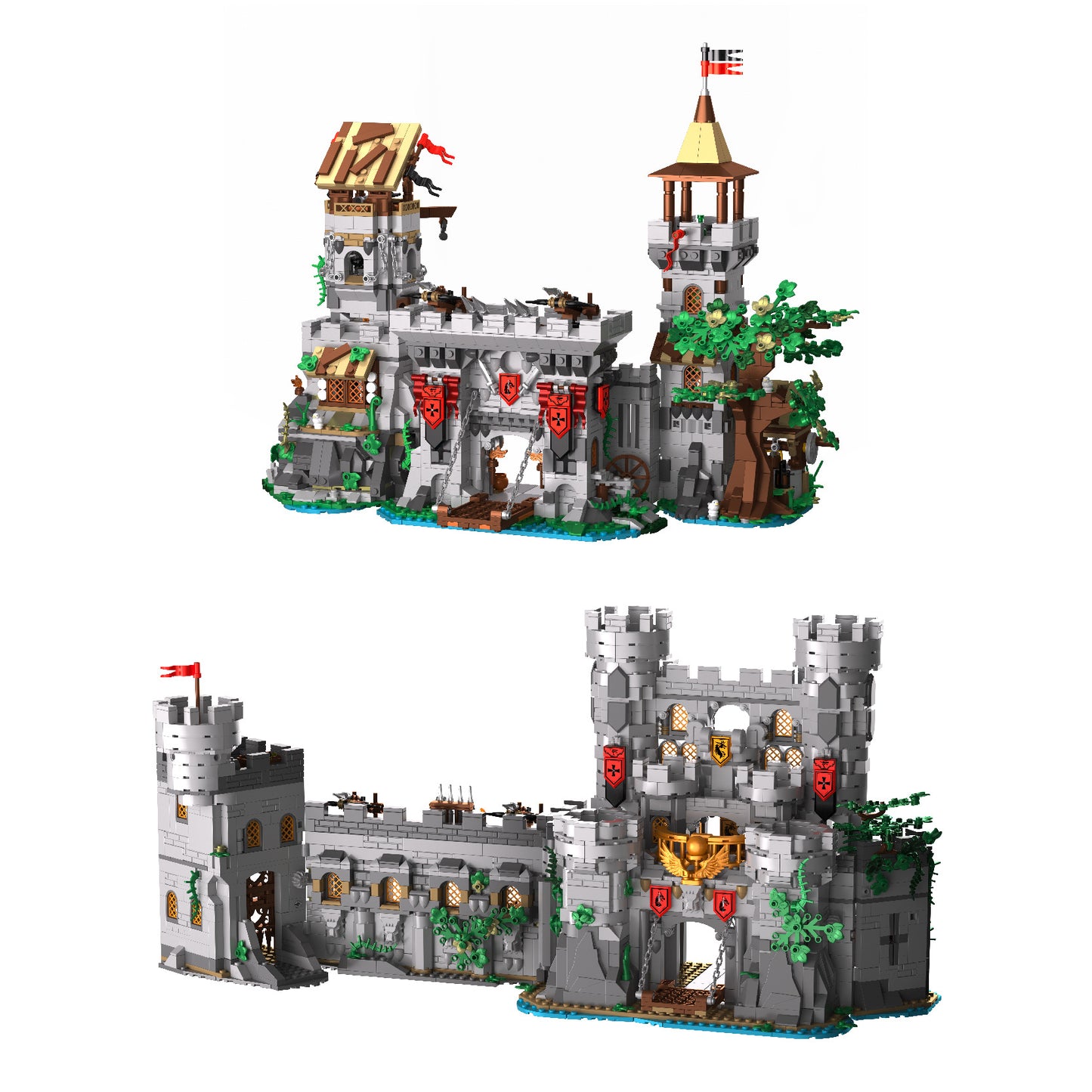 Street View Modeling Building Blocks Desktop Model Ornaments - 0 - LumeraKids