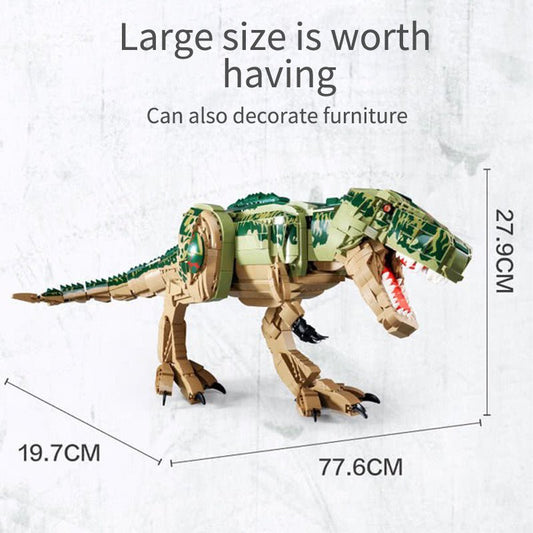 Children's Jurassic Dinosaur Building Blocks Puzzle Toys - 0 - LumeraKids