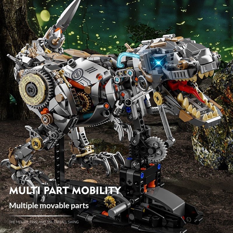 Mechanical Tyrannosaurus Rex Puzzle Building Toy Model - 0 - LumeraKids