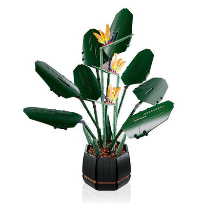 Building Blocks Phalaenopsis Potted Bonsai Bouquet Building Block Ornaments - 0 - LumeraKids