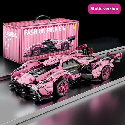 Building Blocks Remote Control Racing Model Assembled Toys - 0 - LumeraKids