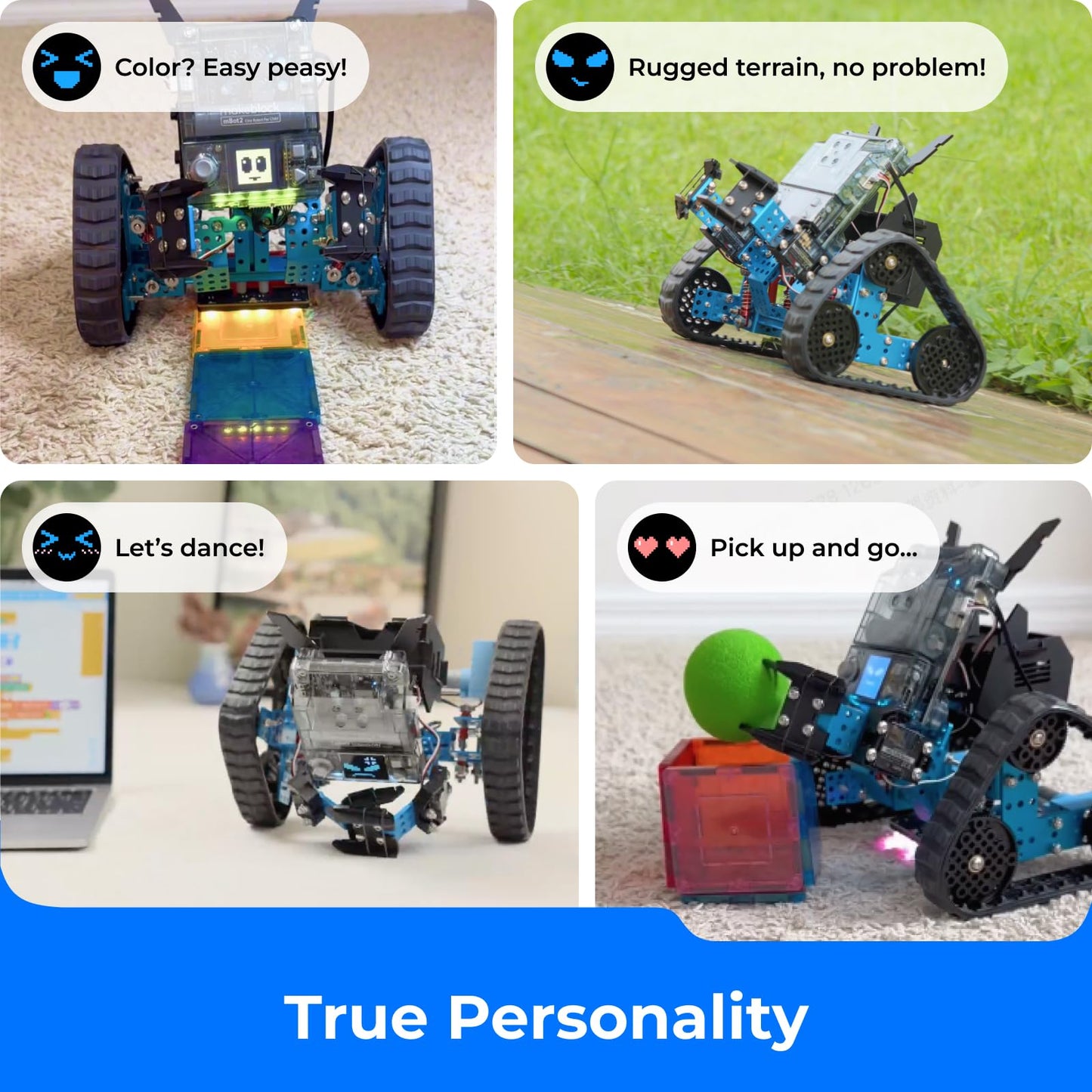 Makeblock mBot2 – Kit Robotique STEM | Robot Programmable pour Enfants 8-12 ans