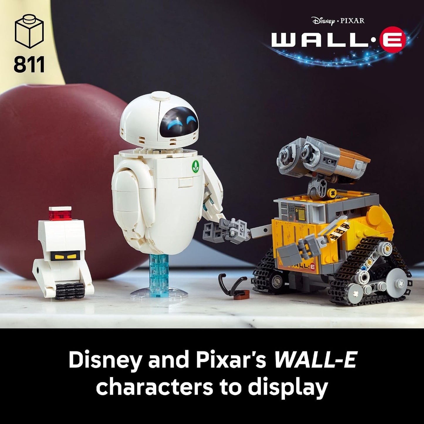 LEGO Disney & Pixar WALL-E & EVE – Set de Construction pour Adultes (43279) - LumeraKids