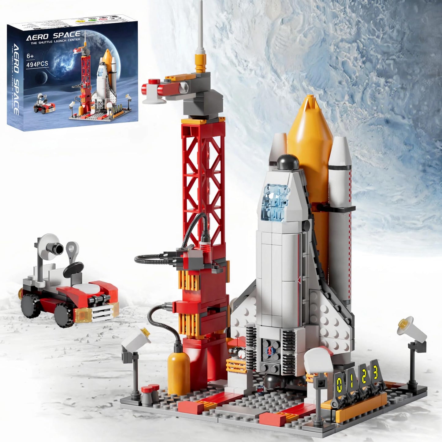 Château du Dragon Rouge – Set de Construction Compatible 927 Pièces - LumeraKids