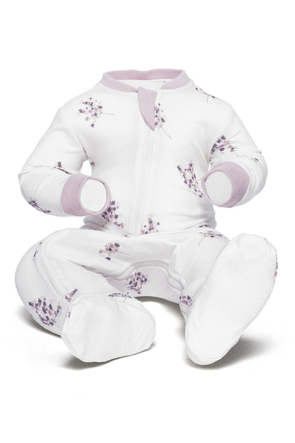 Pyjama Bébé ZippyJamz – Coton Bio GOTS | Double Fermeture Éclair