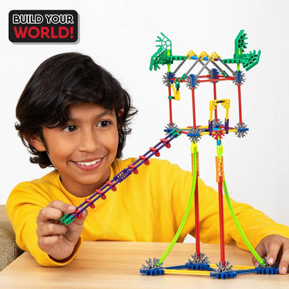 K'NEX Click & Construct – Ensemble de construction 522 pièces | STEM | Dès 7 ans