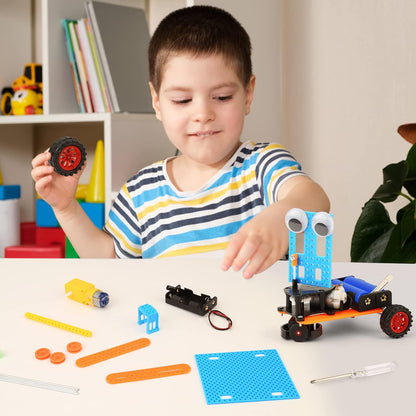 Kit STEM 5 en 1 BeAndge – Voiture solaire, robot, planeur | Jouets éducatifs pour enfants 8-12 ans | Cadeau idéal garçons et filles