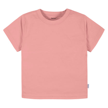 T-shirts Bébé Gerber — Lot de 5 | 100% Coton | 12 Mois à 5T