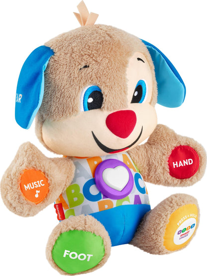 Fisher-Price Chiot Musical Laugh & Learn — 4 Langues | 6 Mois à 3 Ans - LumeraKids