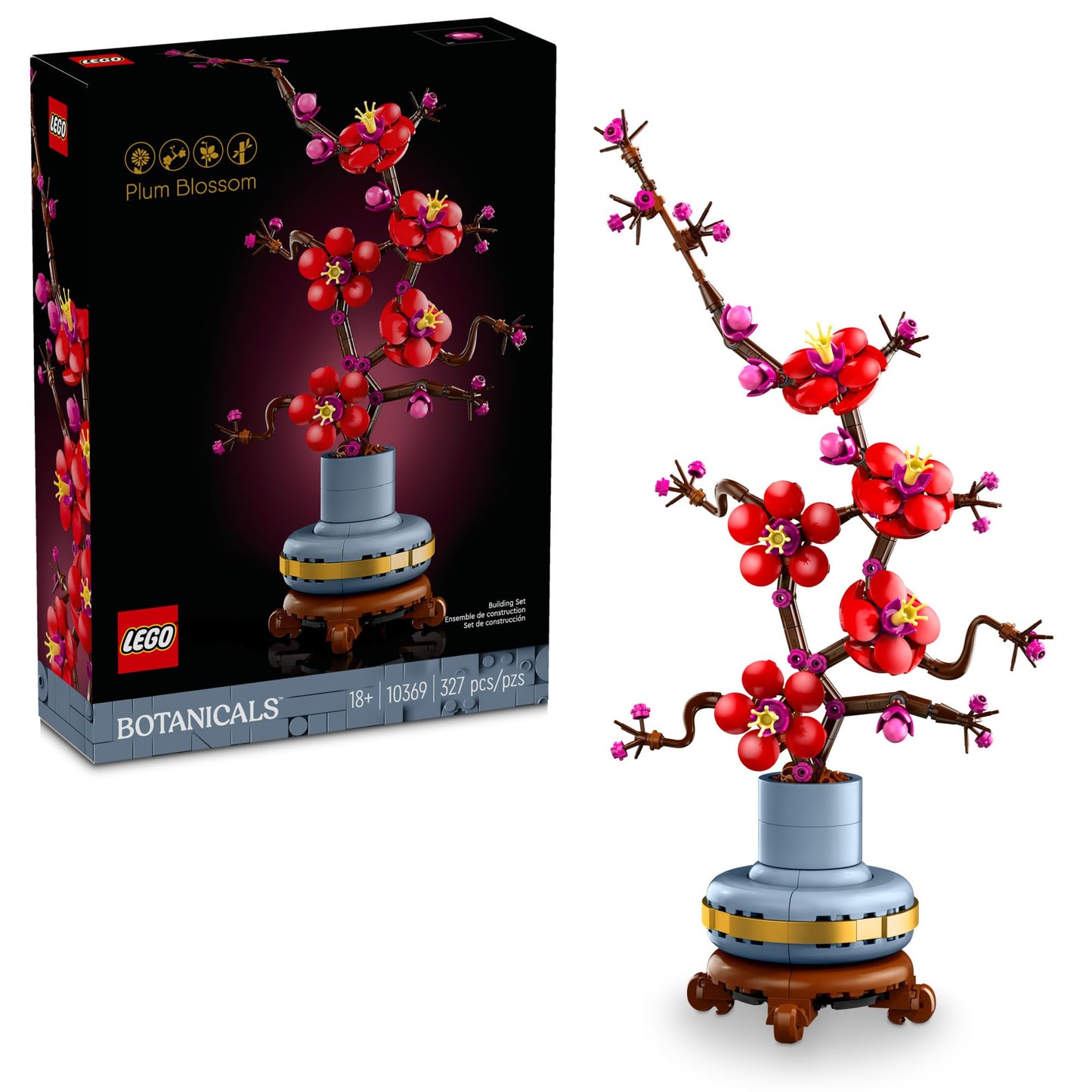 LEGO Botanicals – Cactus en Fleurs (11509) | 482 pièces | Décoration nature | Dès 9 ans - LumeraKids