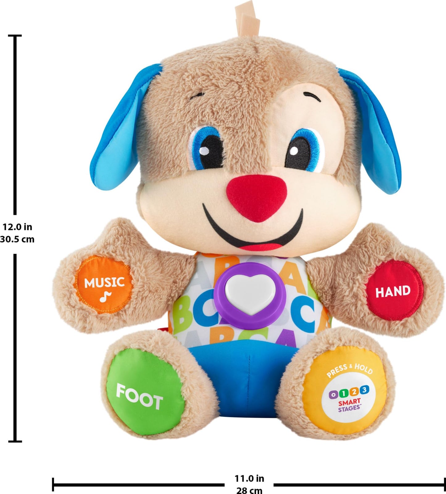 Fisher-Price Chiot Musical Laugh & Learn — 4 Langues | 6 Mois à 3 Ans - LumeraKids