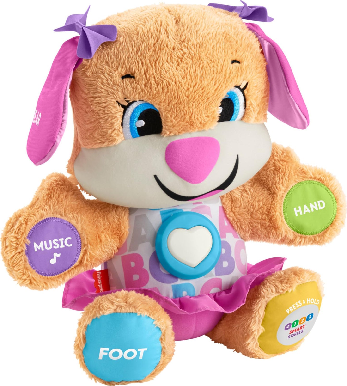 Fisher-Price Chiot Musical Laugh & Learn — 4 Langues | 6 Mois à 3 Ans - LumeraKids