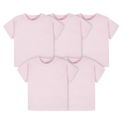 T-shirts Bébé Gerber — Lot de 5 | 100% Coton | 12 Mois à 5T