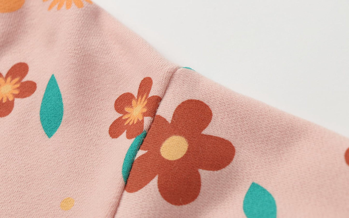 Sweat Col Rond Filles | 100% Coton | Motifs Colorés & Rayures