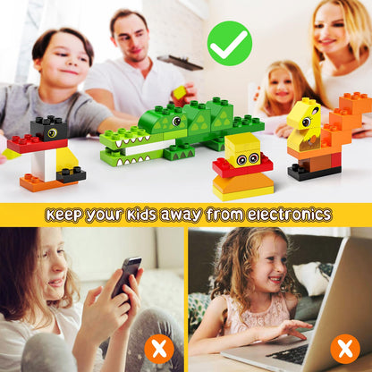 Plaques de Base Autocollantes pour Briques | Mur ou Table | Compatible grandes marques | Dès 3 ans - LumeraKids