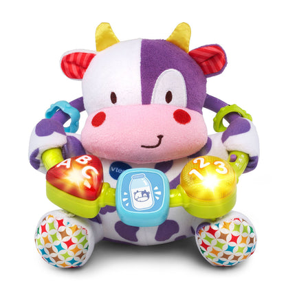 VTech Lil' Critters Vache Musicale — Perles, Boutons Lumineux & 30+ Chansons | 0-24 Mois