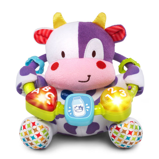 VTech Lil' Critters Vache Musicale — Perles, Boutons Lumineux & 30+ Chansons | 0-24 Mois