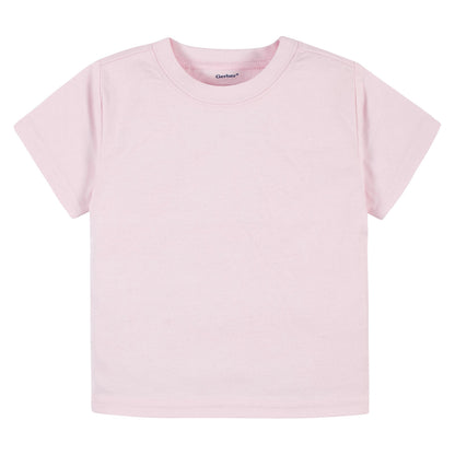 T-shirts Bébé Gerber — Lot de 5 | 100% Coton | 12 Mois à 5T