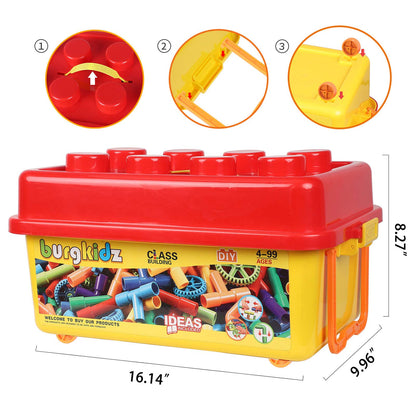 Plaques de Base Autocollantes pour Briques | Mur ou Table | Compatible grandes marques | Dès 3 ans - LumeraKids