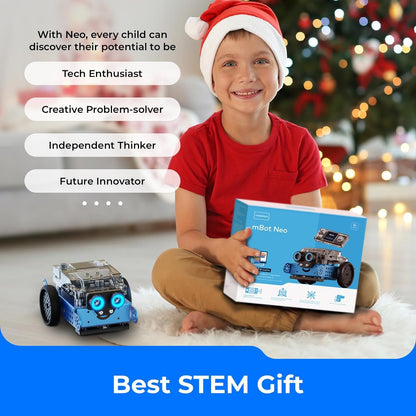 Makeblock mBot2 – Kit Robotique STEM | Robot Programmable pour Enfants 8-12 ans