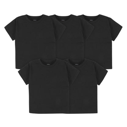 T-shirts Bébé Gerber — Lot de 5 | 100% Coton | 12 Mois à 5T