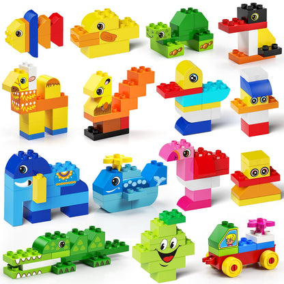 Plaques de Base Autocollantes pour Briques | Mur ou Table | Compatible grandes marques | Dès 3 ans - LumeraKids